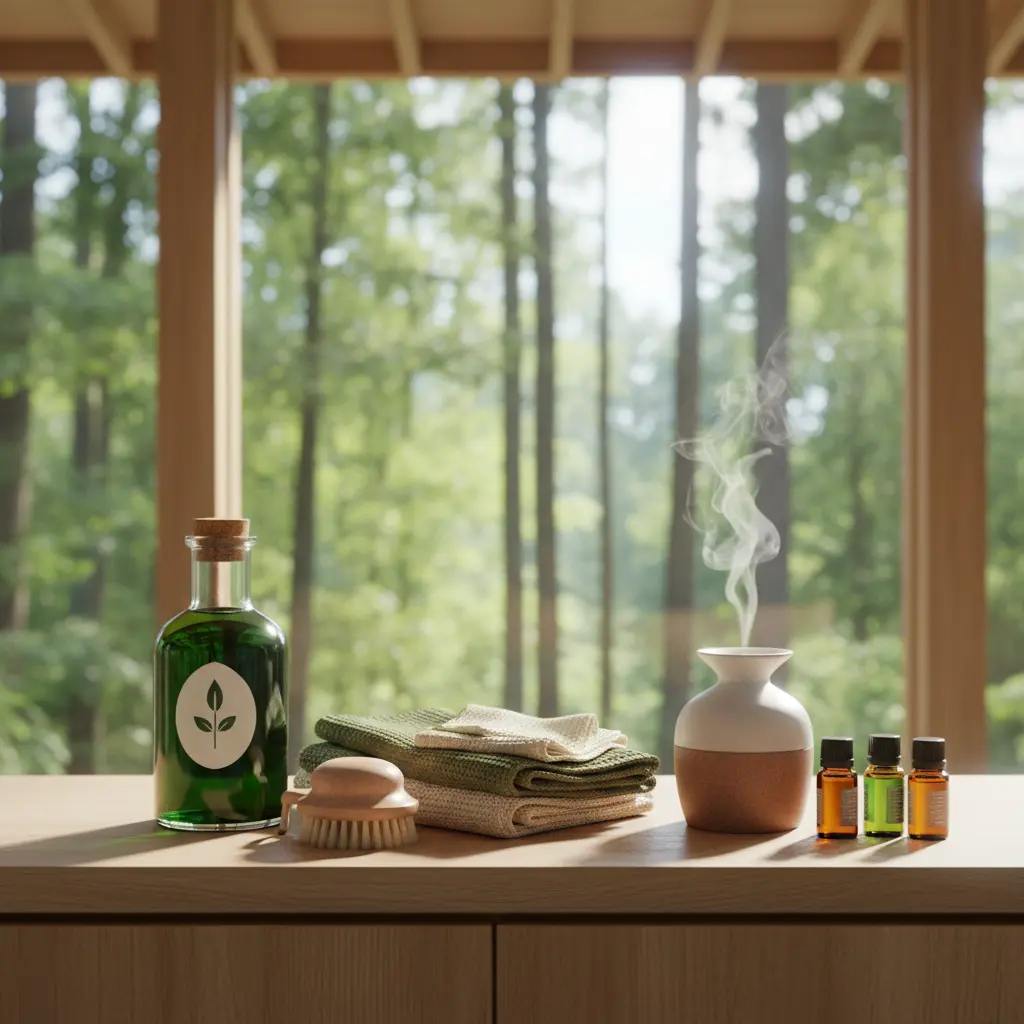 Immaculate bathroom deep clean